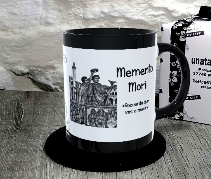 TAZA.Memento Mori.Recuerda que vas a morir.1