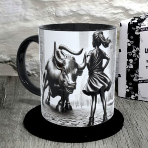 TAZA.Niña sin miedo – The Fearless Girl