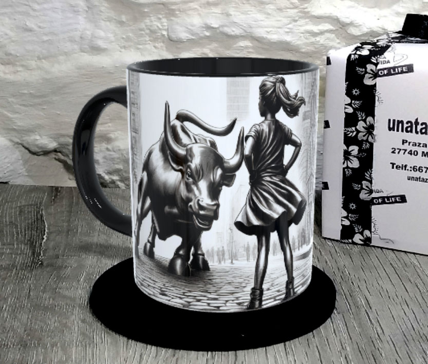 TAZA.Niña sin miedo – The Fearless Girl