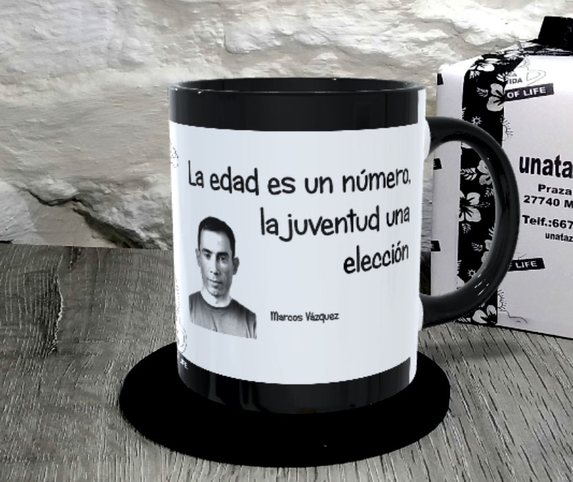 TAZA. La edad es un número, la juventud una elección. Marcos Vázquez.1