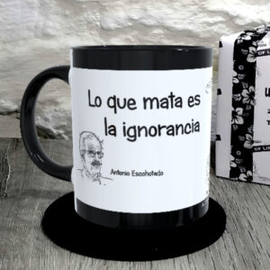 TAZA. Lo que mata es la ignorancia. Antonio Escohotado