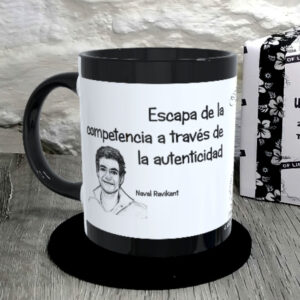 TAZA. Escapa de la competencia a través de la autenticidad.Naval Ravikant