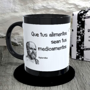 TAZA. Que tus alimentos sean tus medicamentos.Hipócrates