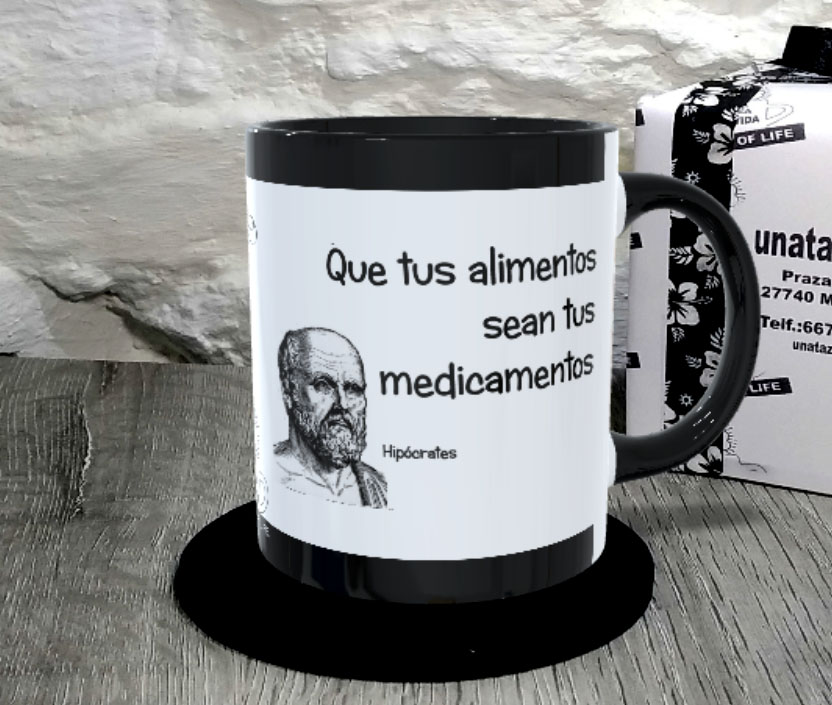 TAZA. Que tus alimentos sean tus medicamentos.Hipócrates.1