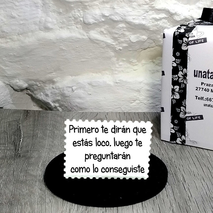 IMÁN.Primero te dirán que estás loco, luego te preguntarán como lo conseguiste